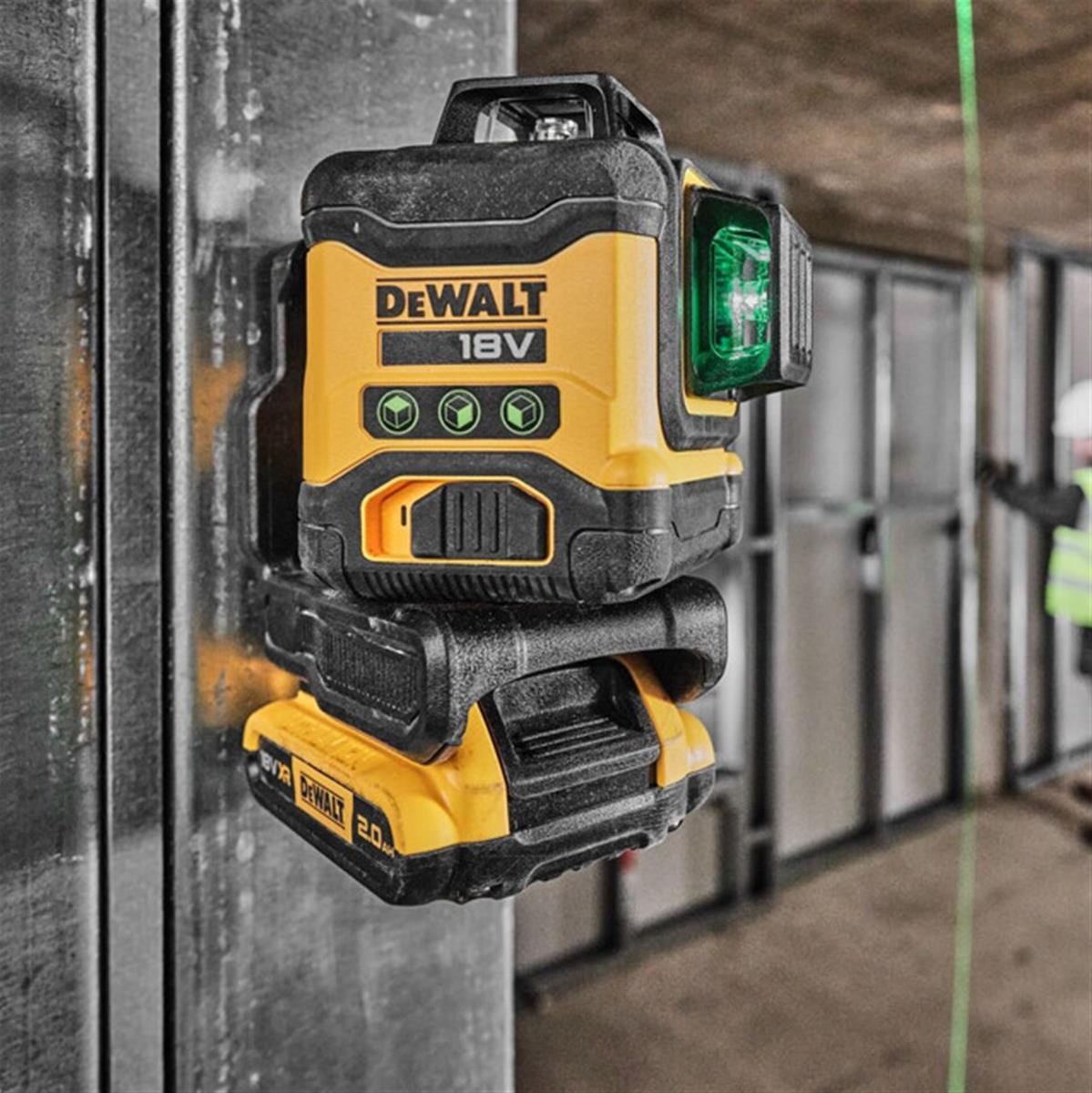Dewalt DCLE34031D1 Compact Yeşil Lazer Hizalama 3x360 18V - KY MAKİNA