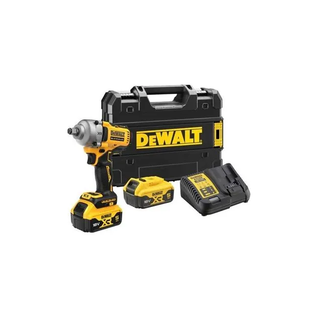Dewalt DCF891P2T 18V 5.0AH Li-ion Kömürsüz Çift Akülü Somun Sıkma