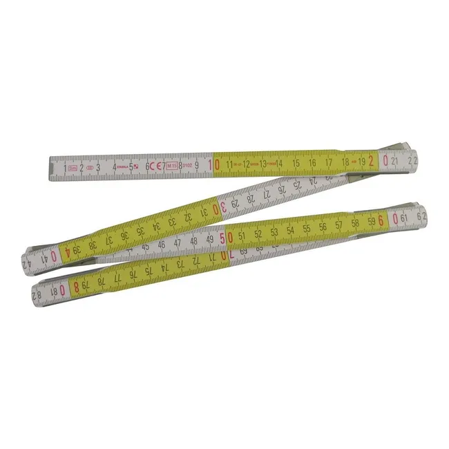 Stanley 0-35-458 Kırma Metre 2 mX17mm, Ahşap