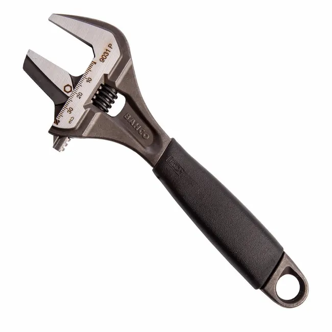 Bahco 9031 P 8'' Kurbağacık Geniş Ağız Açıklığı Ters Açılabilme