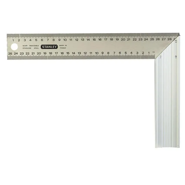 STANLEY 1-45-686 Marangoz Çelik Gönye 300x200 mm