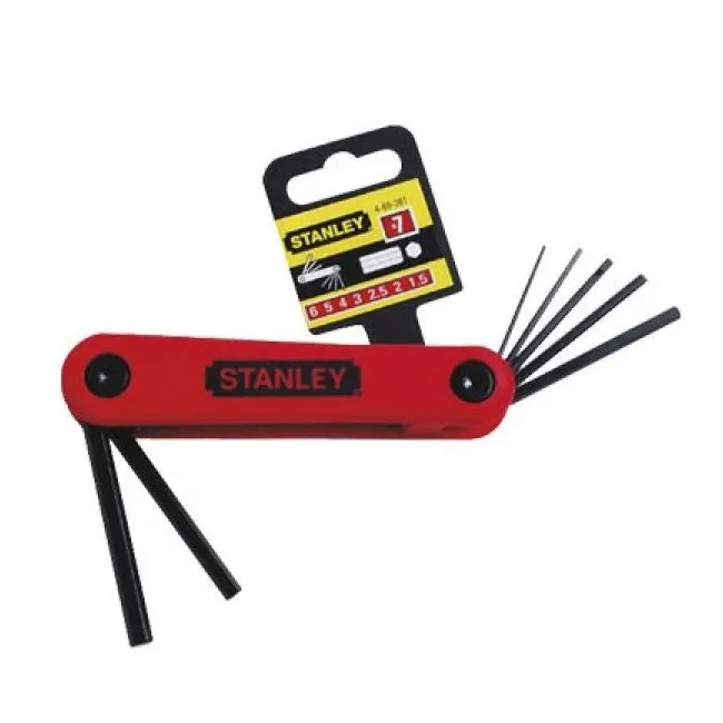 STANLEY 4-69-262 7 Parça Metrik Allen Anahtar Takımı
