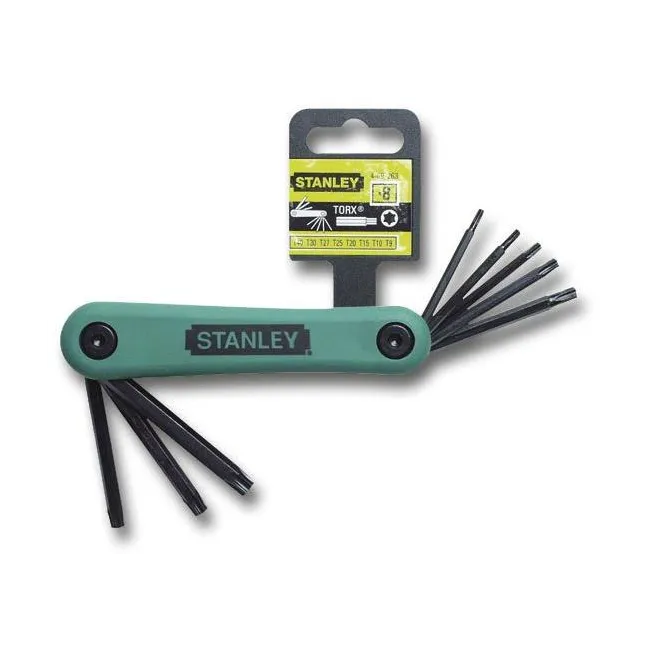 STANLEY 4-69-263 8 Parça Torx Allen Anahtar Takımı
