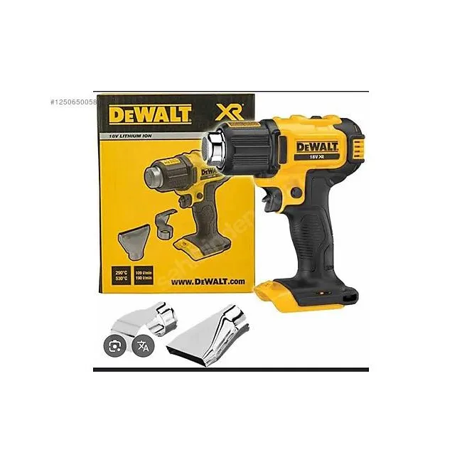 Dewalt DCE530N Akülü Sıcak Hava Makinası Solo Makina