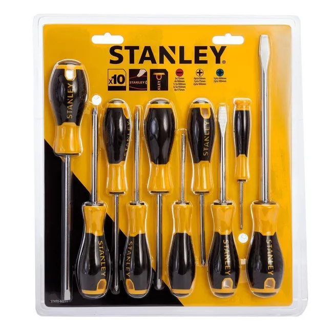 Stanley STHT0-60211 10 Parça Tornavida Seti