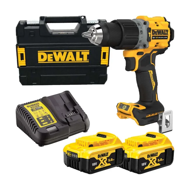 Dewalt DCD805P2T 5 Ah Çift Akülü Darbeli Matkap