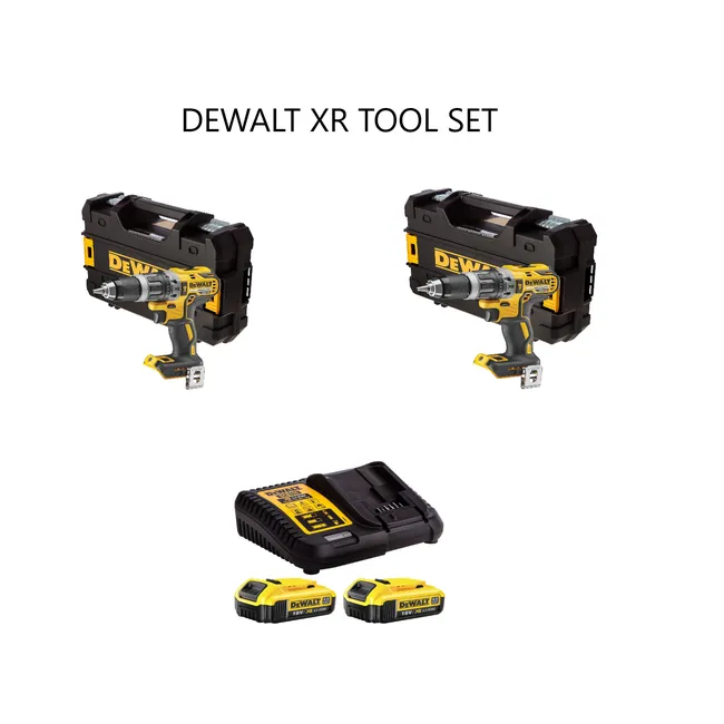 DEWALT TOOLSET DCD796NT ve DCD796NT (DARBELİ MATKAP + DARBELİ MATKAP SET)