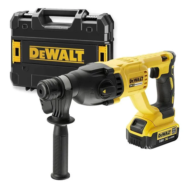 Dewalt DCH133M1 Profesyonel Akülü Kırıcı Delici Sds Plus 18V4.0Ah Li-ion 2.6J