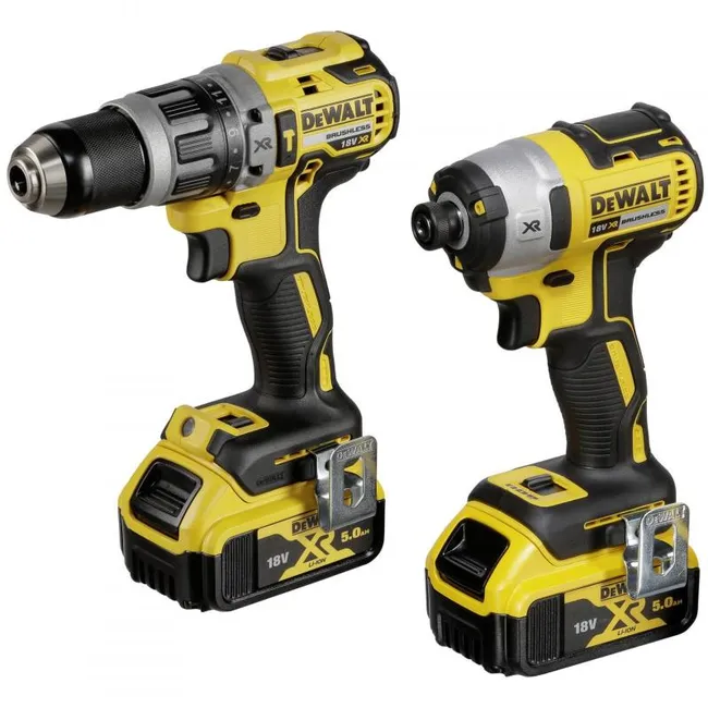 DEWALT TOOLSET DCD796NT ve DCF887NT (DARBELİ MATKAP + DARBELİ VİDALAMA SET)
